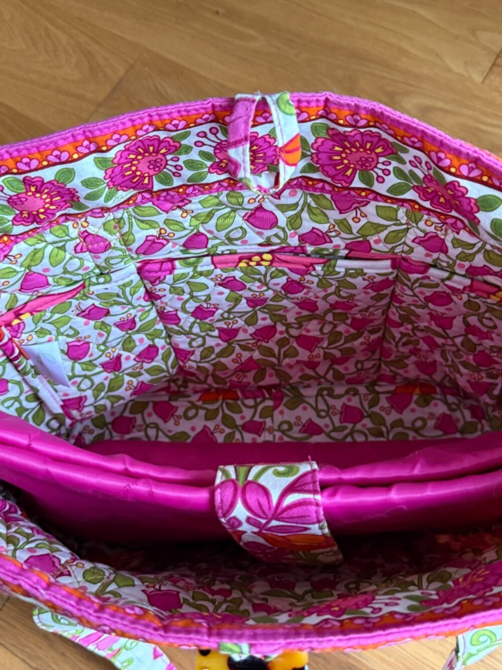 Vera Bradley Computer Tote Lilly Bell - Picture 4 of 4